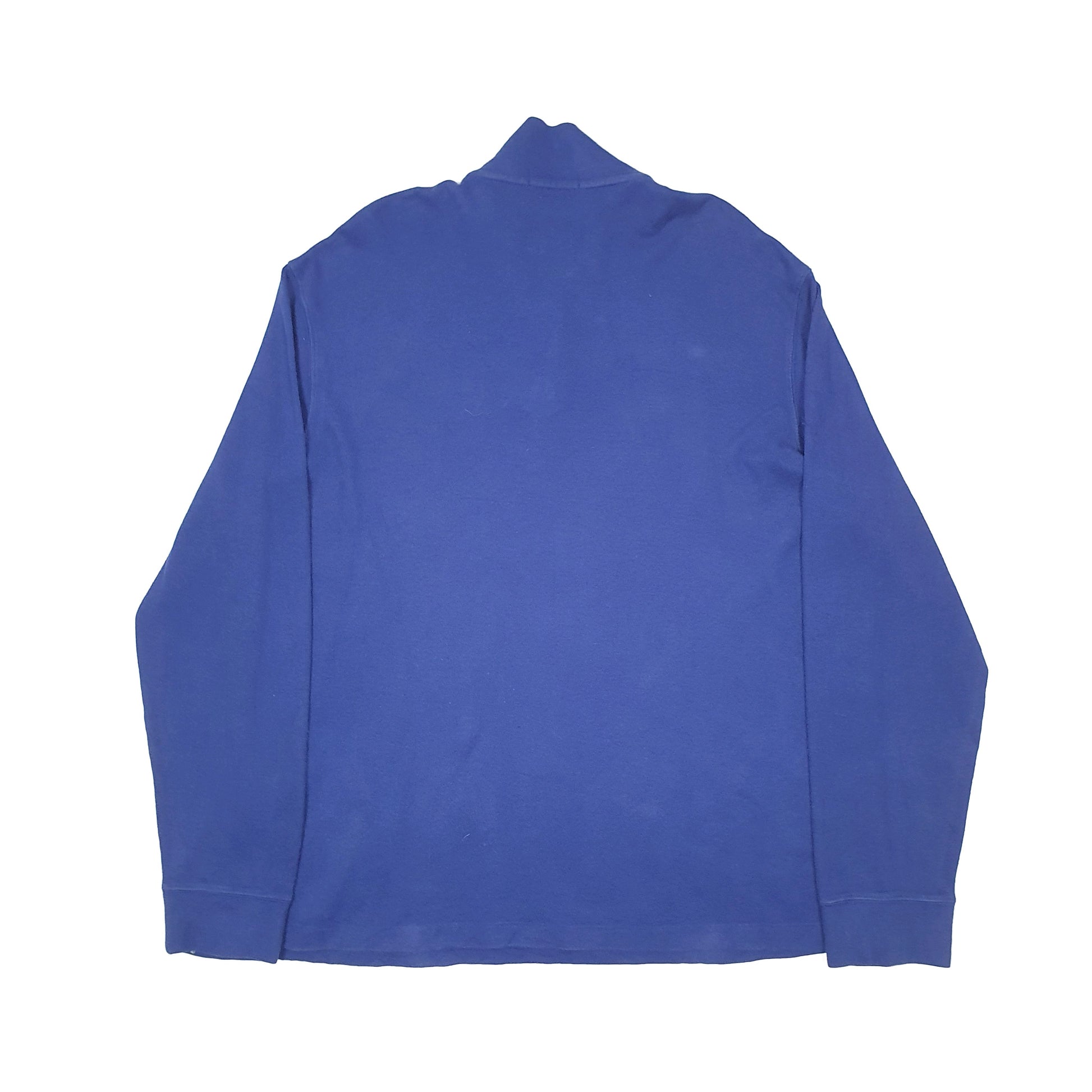 Polo Ralph Lauren Estate Rib Quarter Zip XL Blue