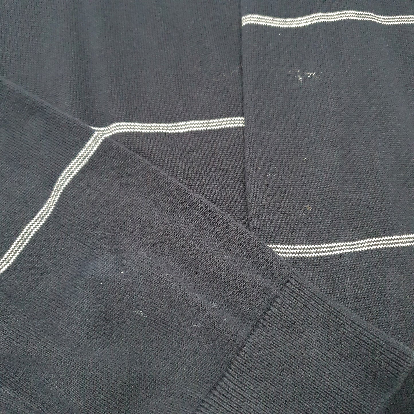 Mens Navy Nautica  V Neck Jumper