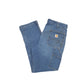 Carhartt Casual Loose Fit Carpenter Flex Jeans W38 L29 Blue