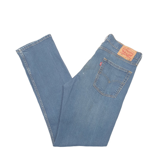 Mens Blue Levis 513 JeansW34 L32