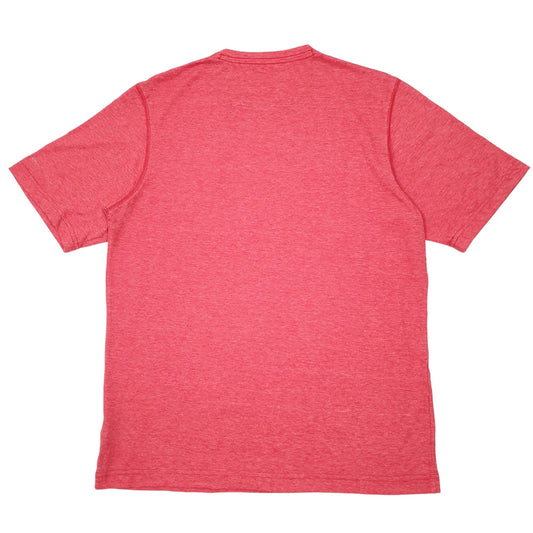 Mens Red Columbia Sportswear Active Blend Short Sleeve T Shirt