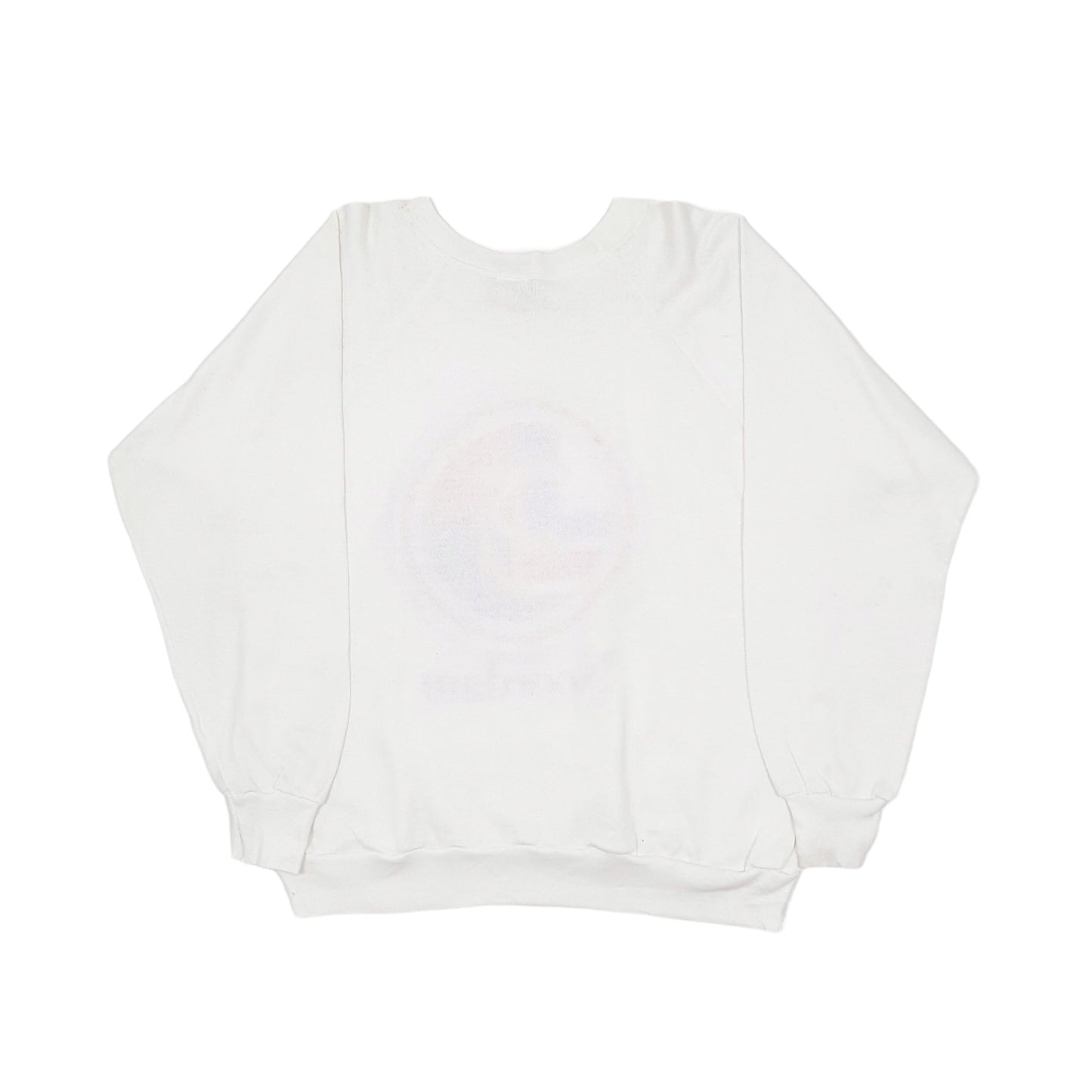 Signal Made in USA Vintage Crewneck M White