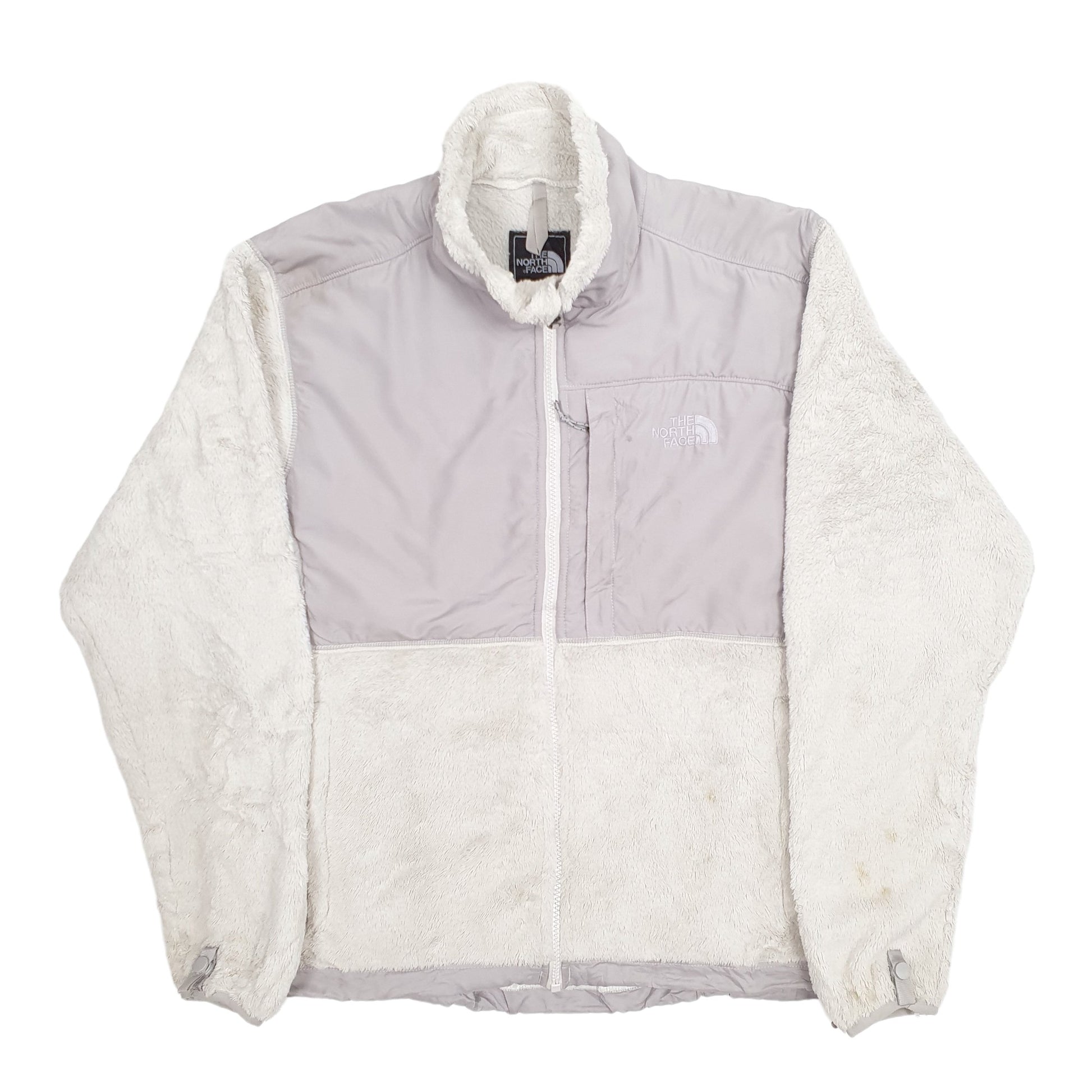 Womens Grey The North Face Denali Fleece Full Zip Jumper