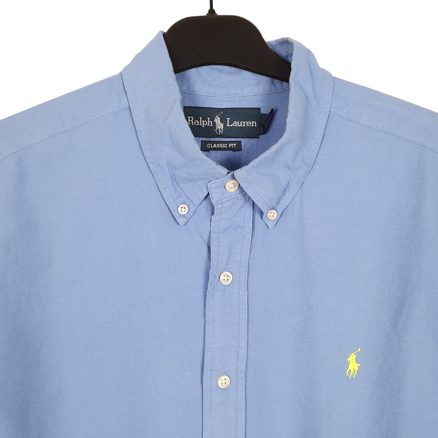 Ralph Lauren Short Sleeve Classic Fit Shirt Blue