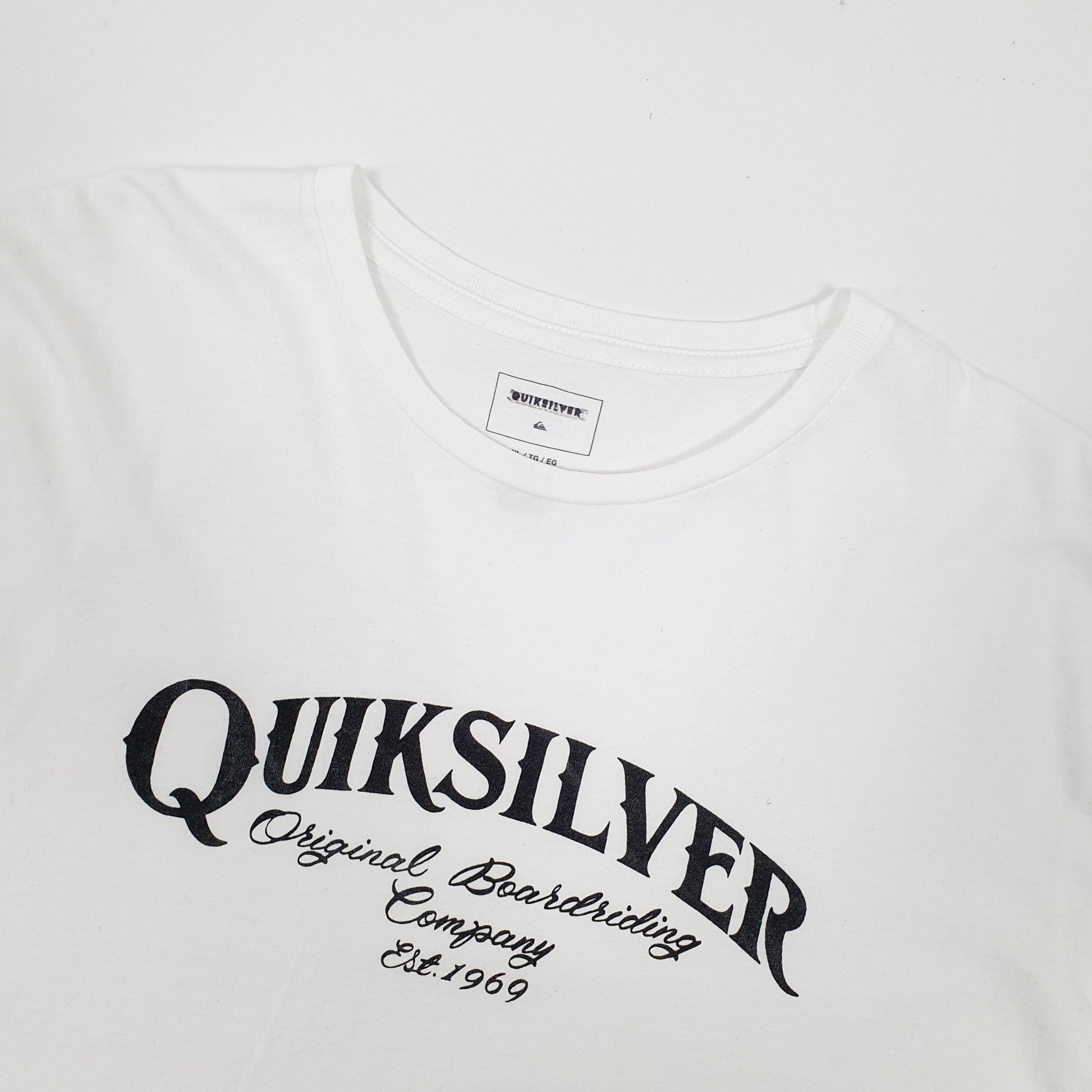 Quiksilver Surfing Short Sleeve Polo Shirt White