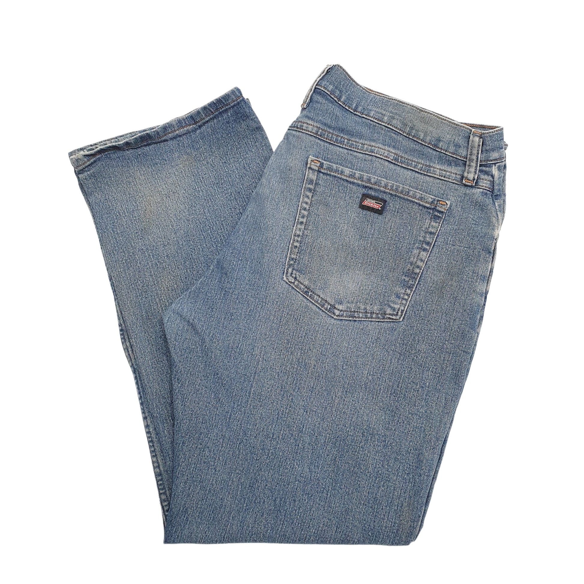 Mens Blue Dickies  Carpenter Trousers