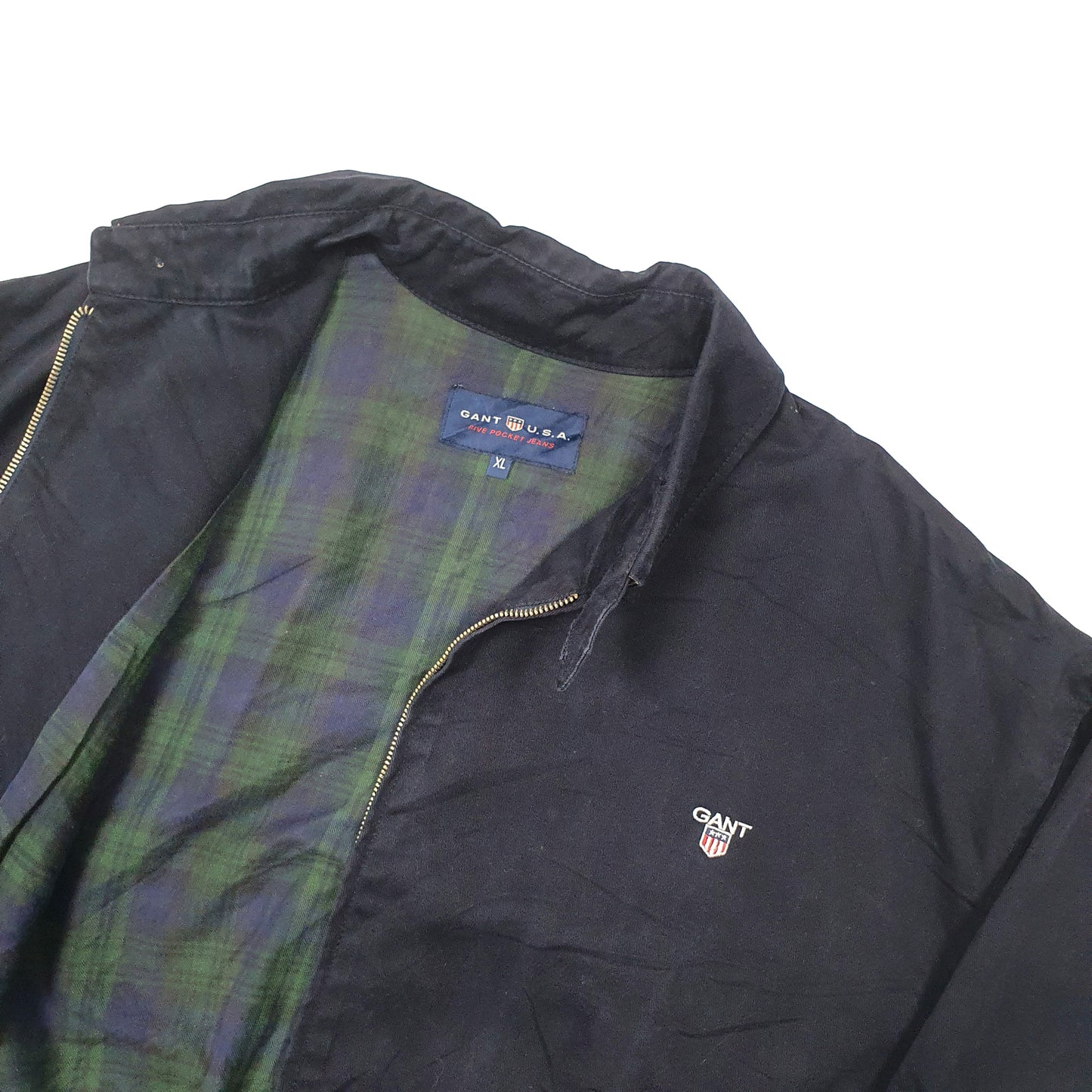 Mens GANT Harrington Jacket Navy