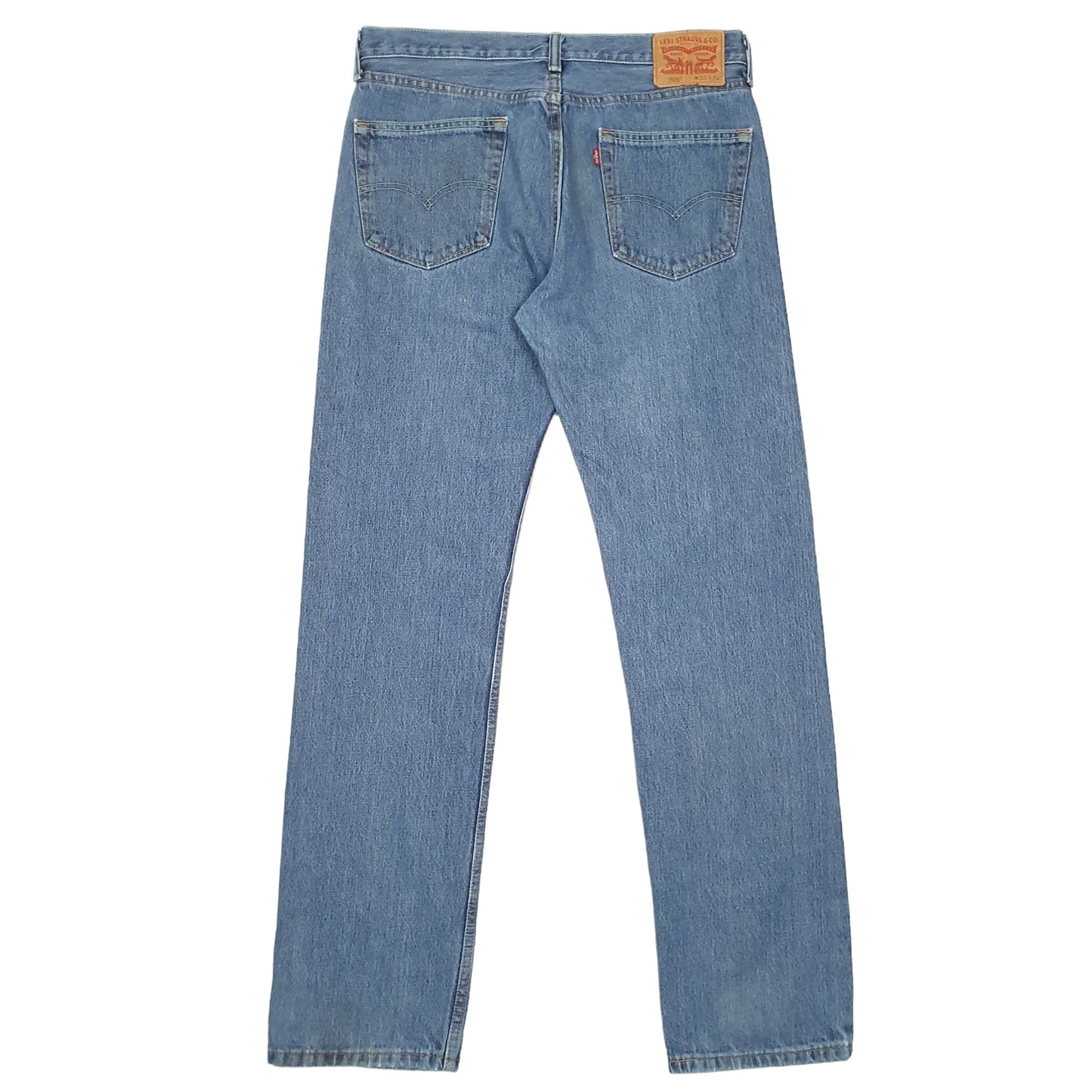 Mens Blue Levis  505 JeansW33 L34