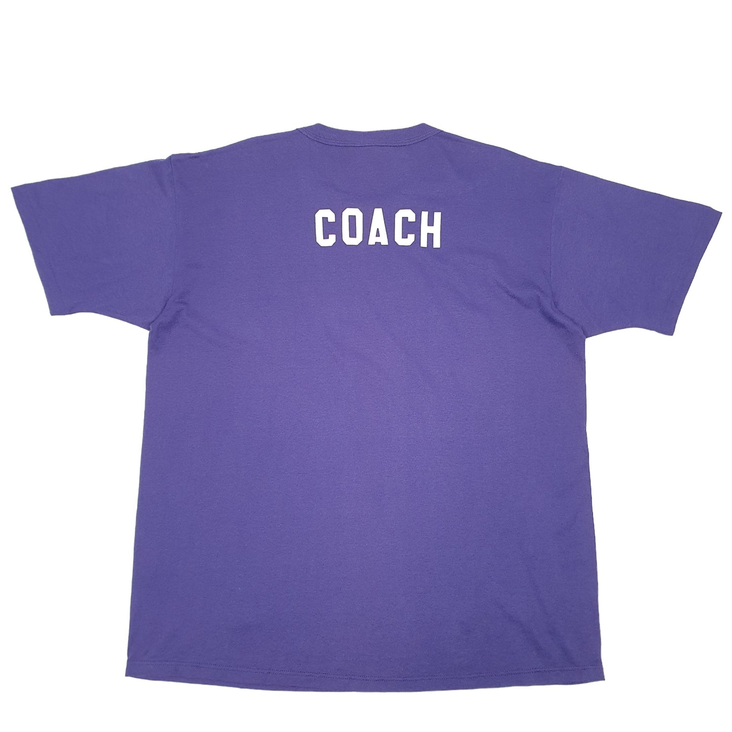 Russell Athletic Coventry Kids Soccer Coach USA Short Sleeve T Shirt Purple