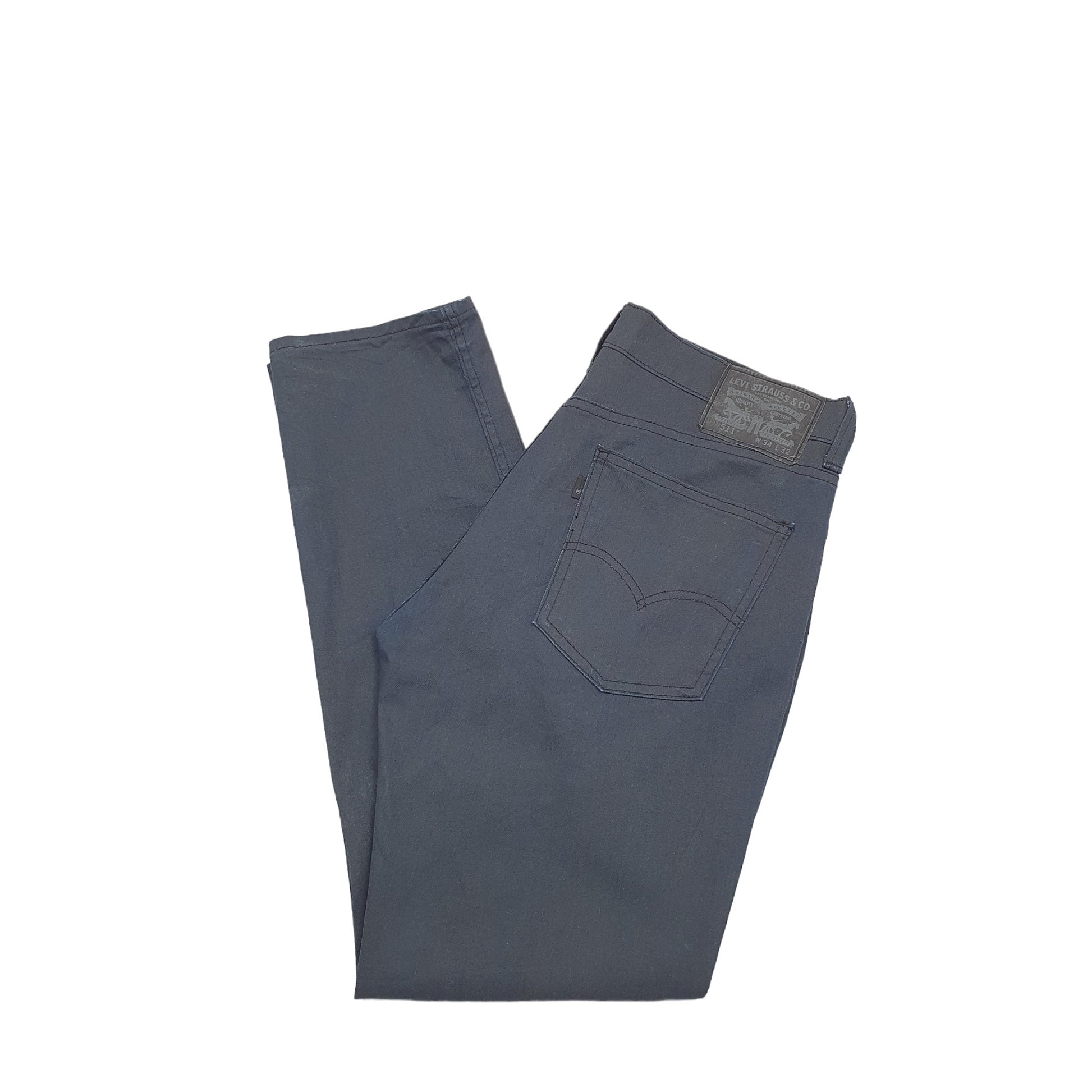 Levis 511 Slim Fit Jeans W34 L32 Navy