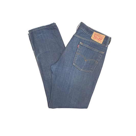 Levis 514 Straight Fit Jeans W38 L34 Blue