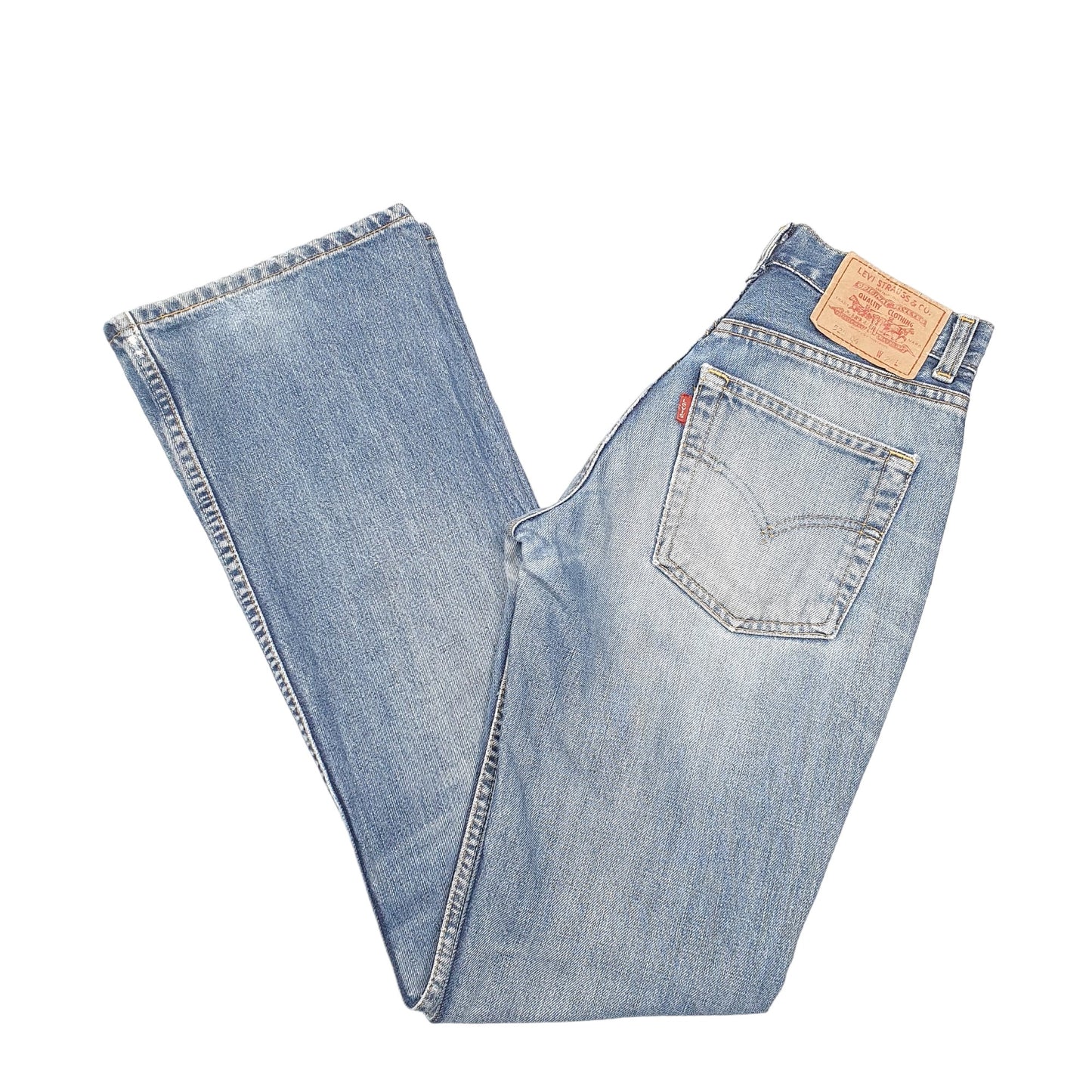 Womens Blue Levis Low 525 JeansW26 L34