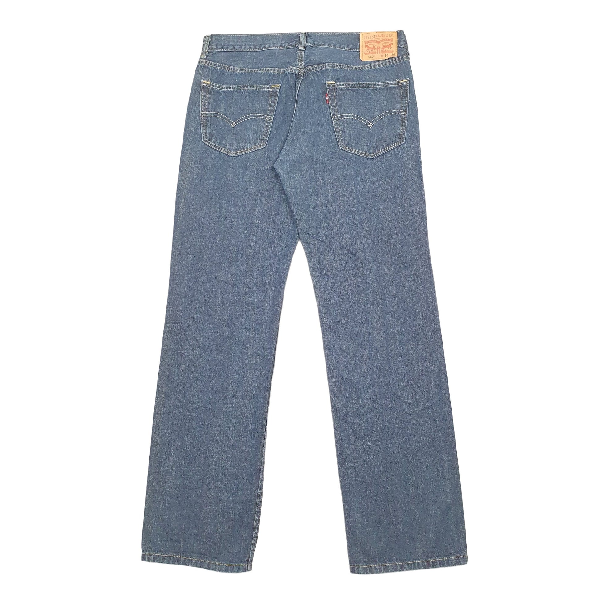 Levis 559 Relaxed Fit Jeans W34 L34 Blue