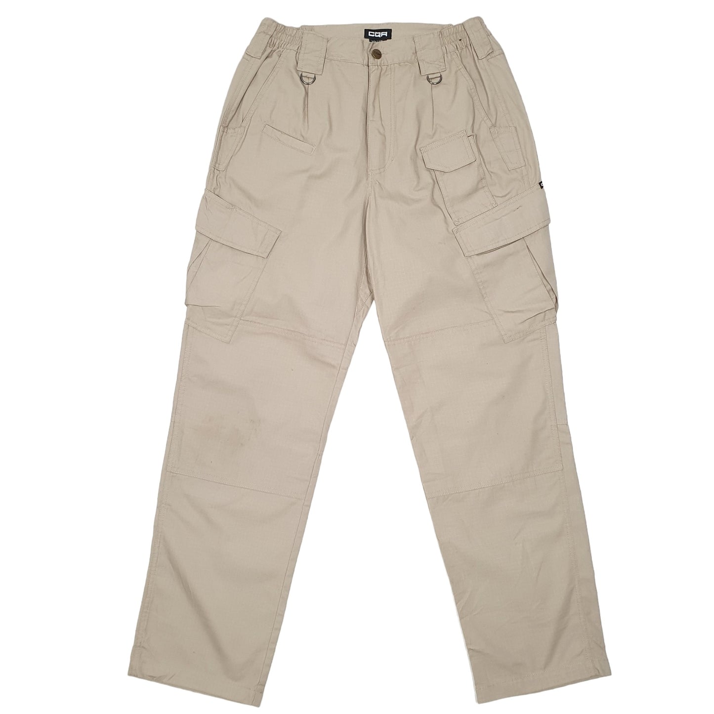 Mens Beige CQR Combat Pants Cargo Trousers