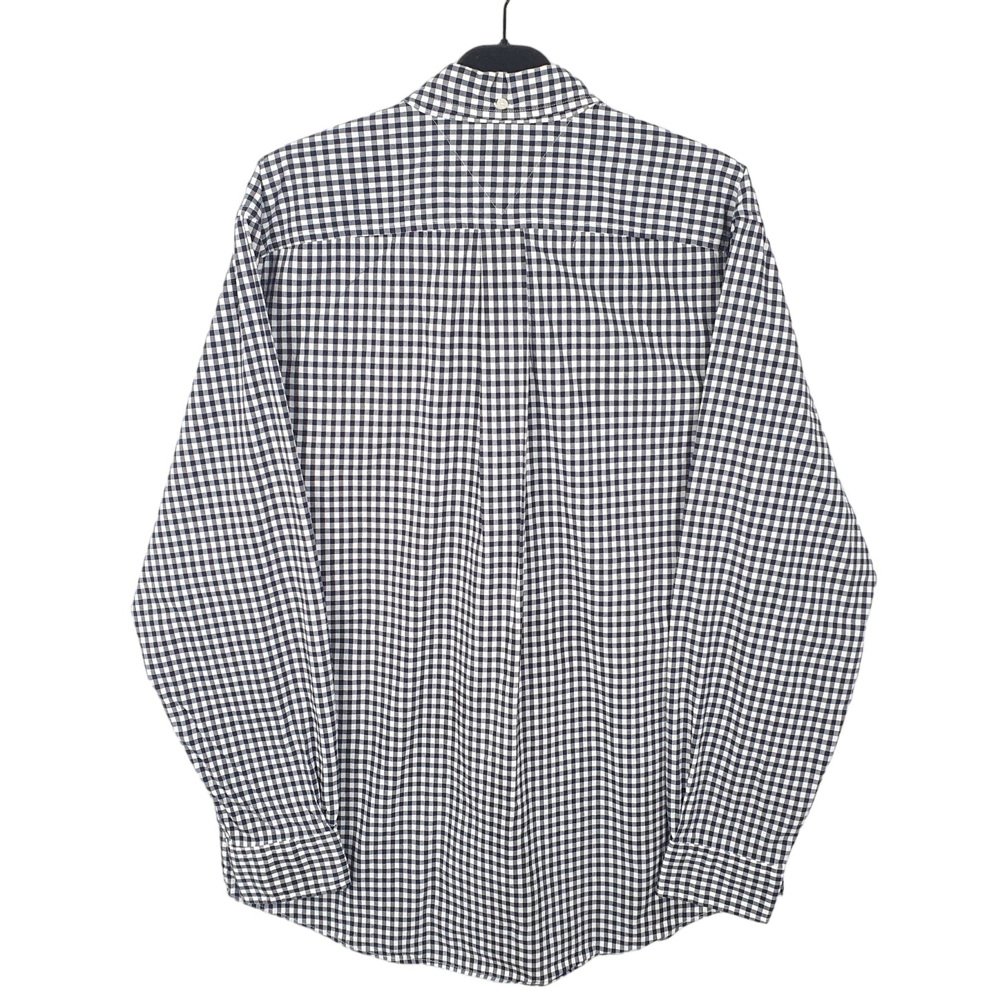 Tommy Hilfiger Long Sleeve Regular Fit Gingham Shirt White