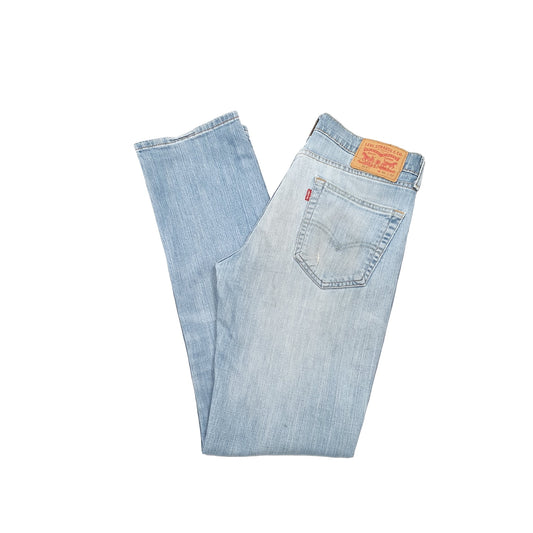Levis 514 Straight Fit Jeans W30 L32 Blue