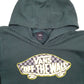 Mens Green Vans Skateboarding Hoodie Jumper