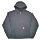 Navy Carhartt Thermal Lined Hoodie Active Full Zip Jumper