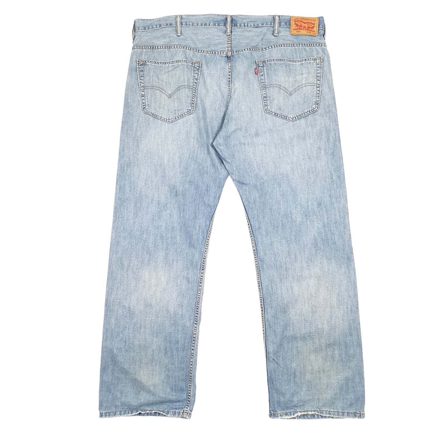 Levis 569 Loose Fit Jeans W44 L31 Blue