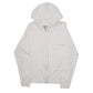 Mens White Champion  Full Zip Jumper