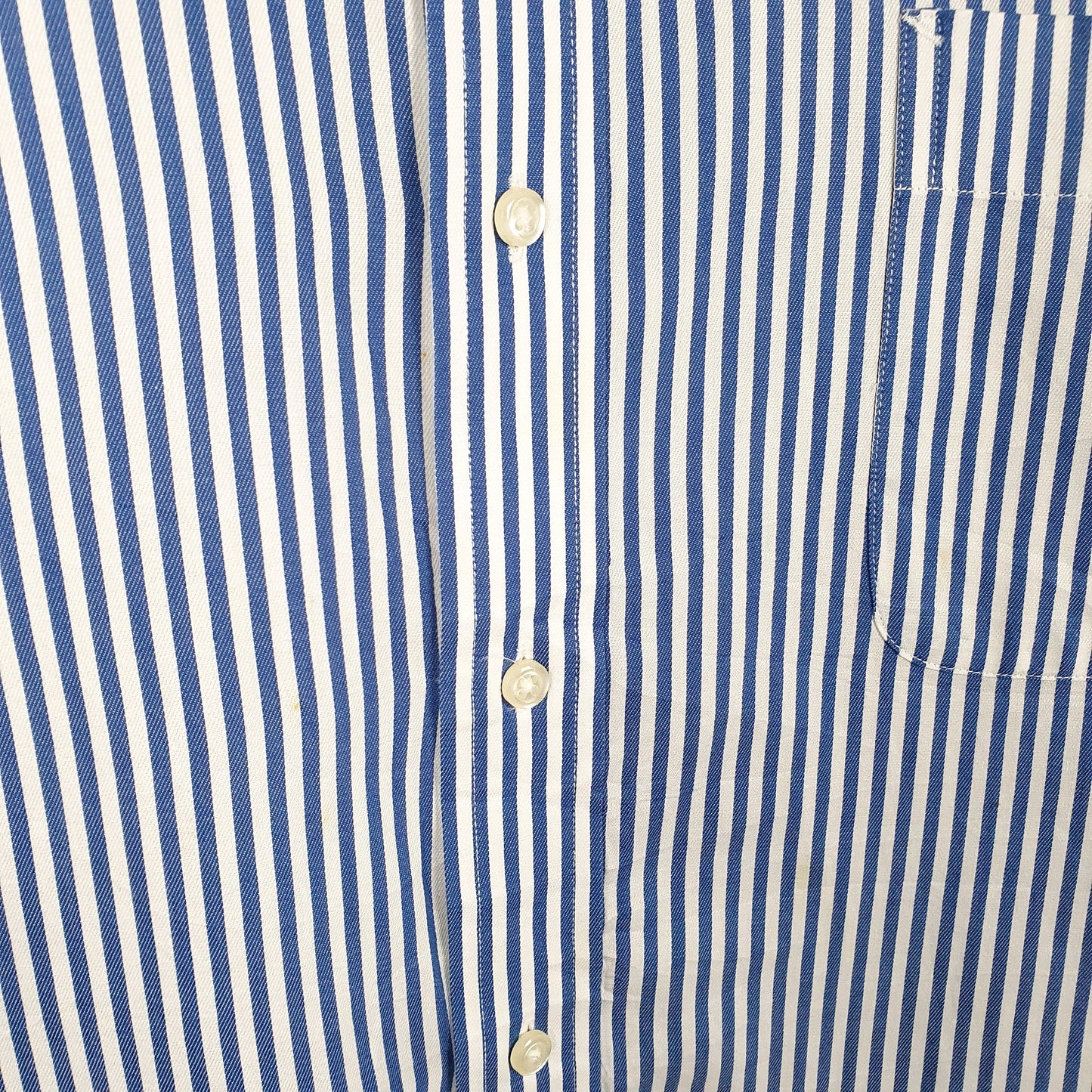 Tommy Hilfiger Long Sleeve Slim Fit Striped Shirt White