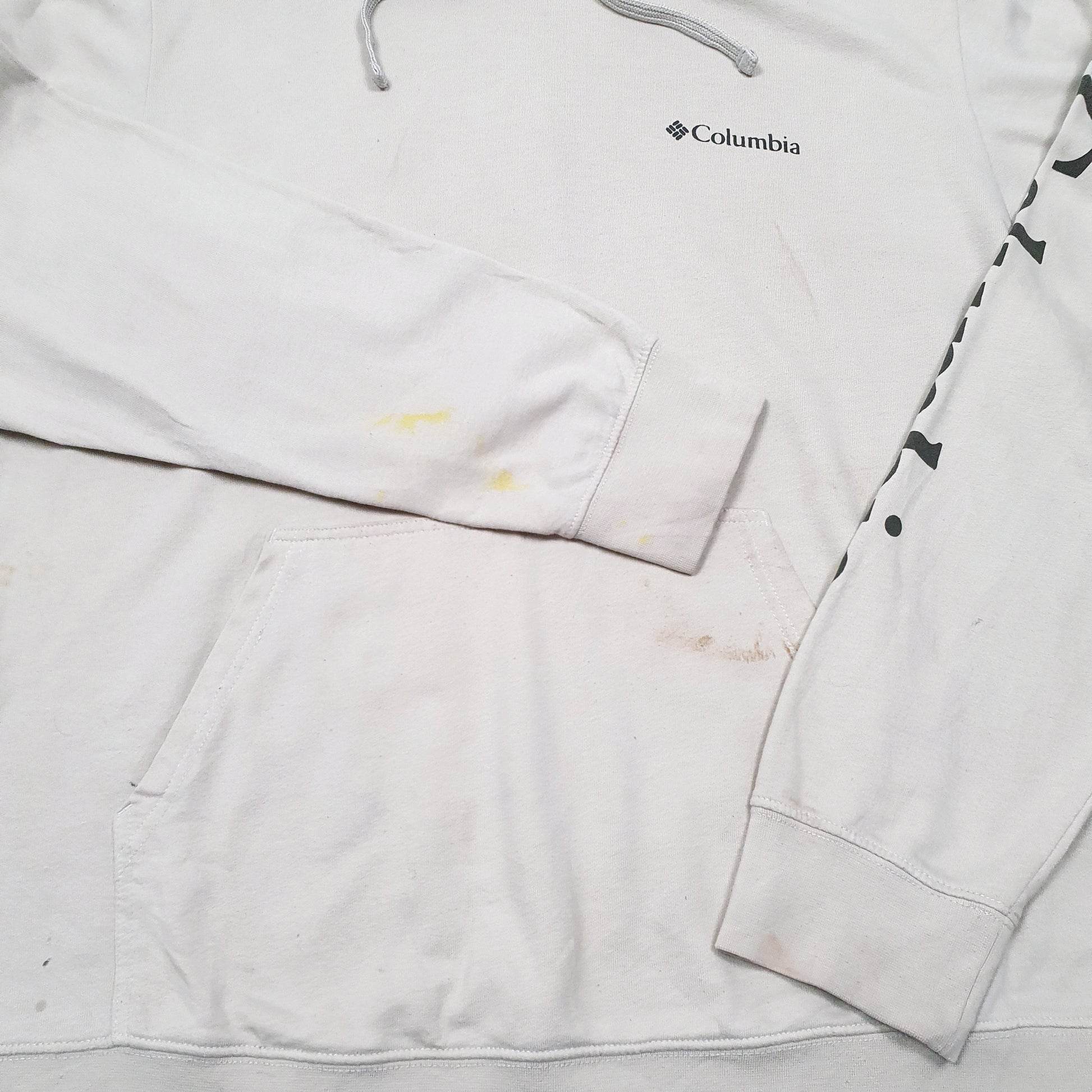 Mens Beige Columbia Sportswear Outdoors Hoodie Jumper