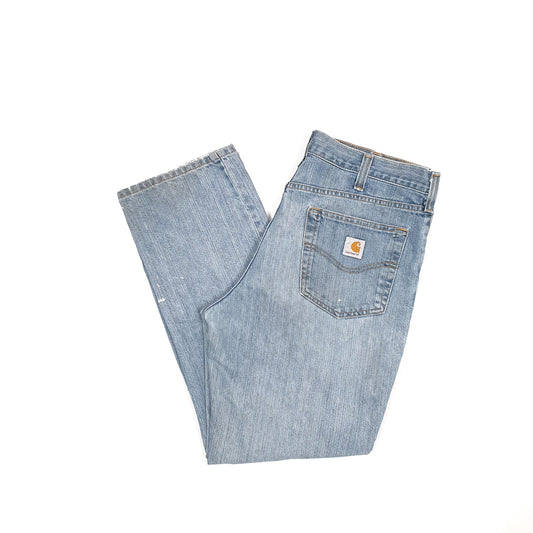 Carhartt Casual Regular Fit Relaxed Jeans W36 L30 Blue