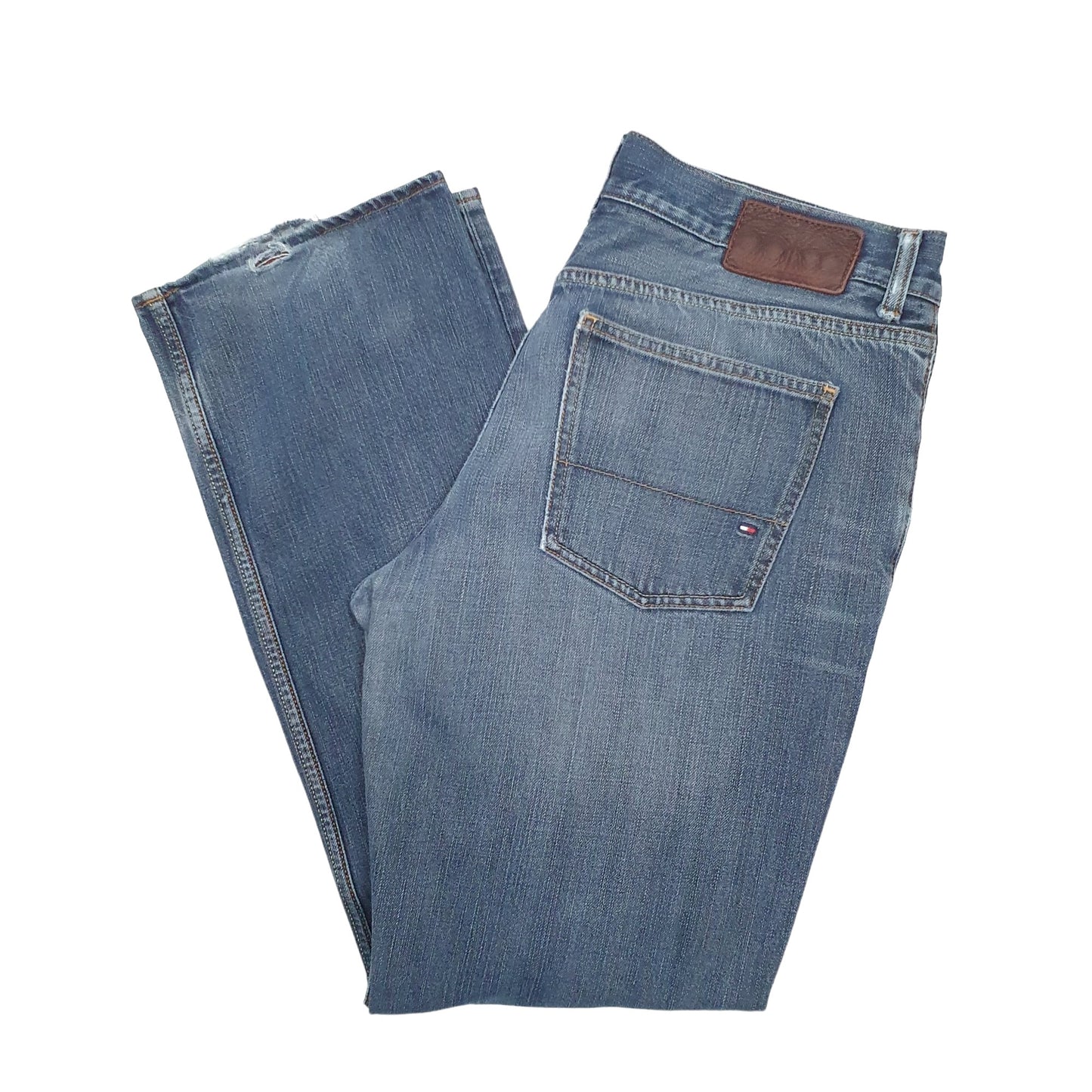 Mens Blue Tommy Hilfiger  Relaxed JeansW34 L32