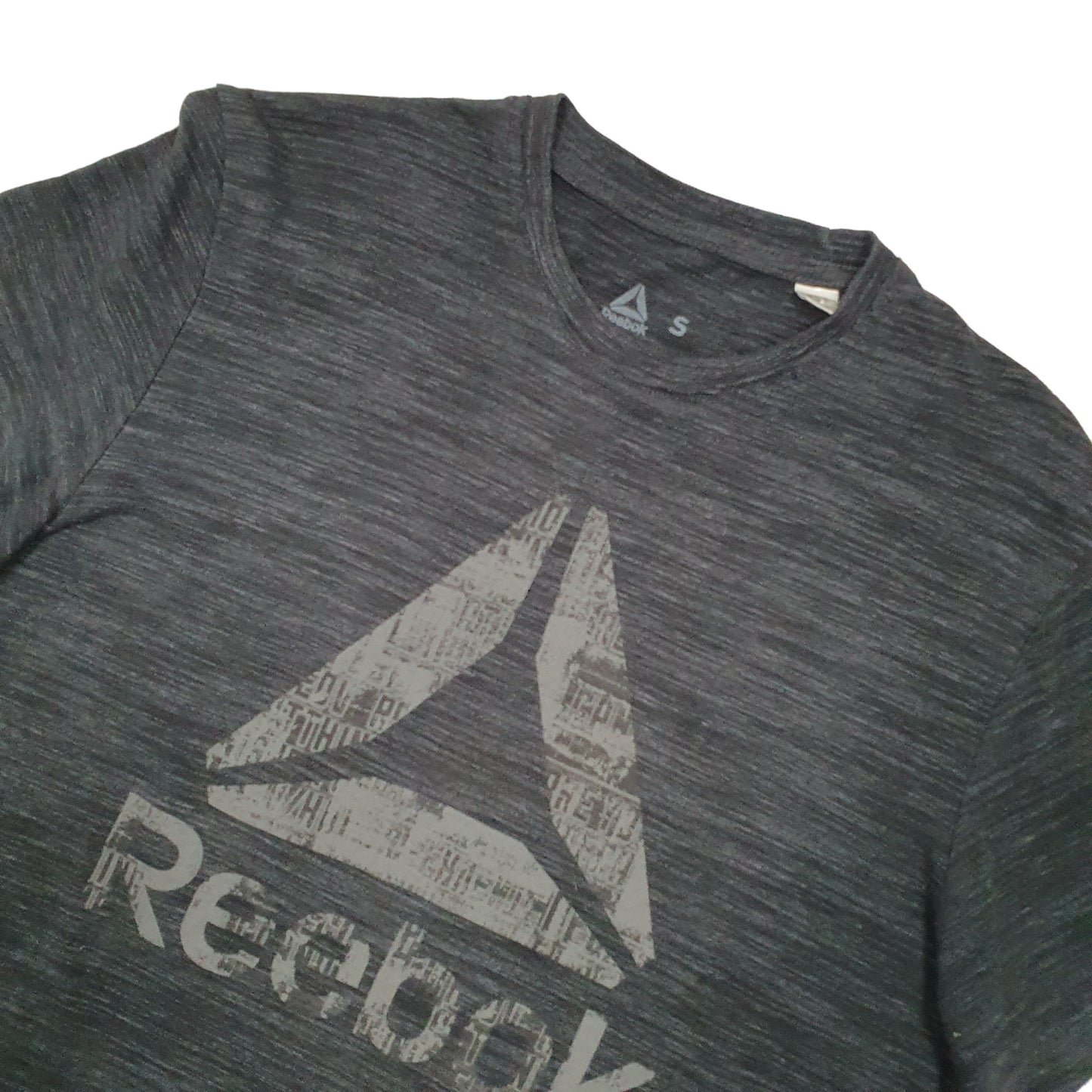 Reebok Short Sleeve T Shirt Grey