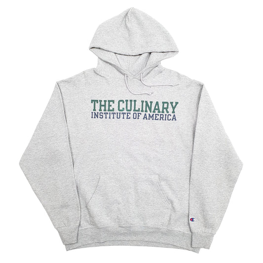 Mens Grey Champion USA College Cooking Hoodie Jumper