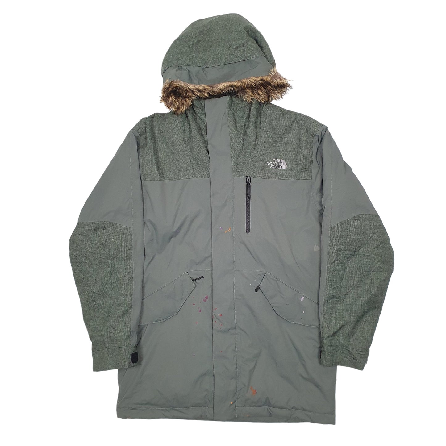 Mens Khaki The North Face Dryvent Softshell Coat