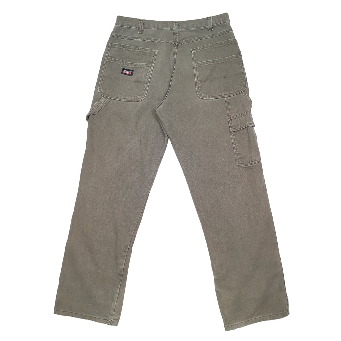 Mens Khaki Dickies  Carpenter Trousers