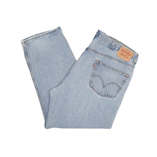 Levis 550 Relaxed Fit 1990s Jeans W44 L30 Blue