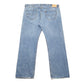 Levis 501 Regular Fit Jeans W44 L34 Blue