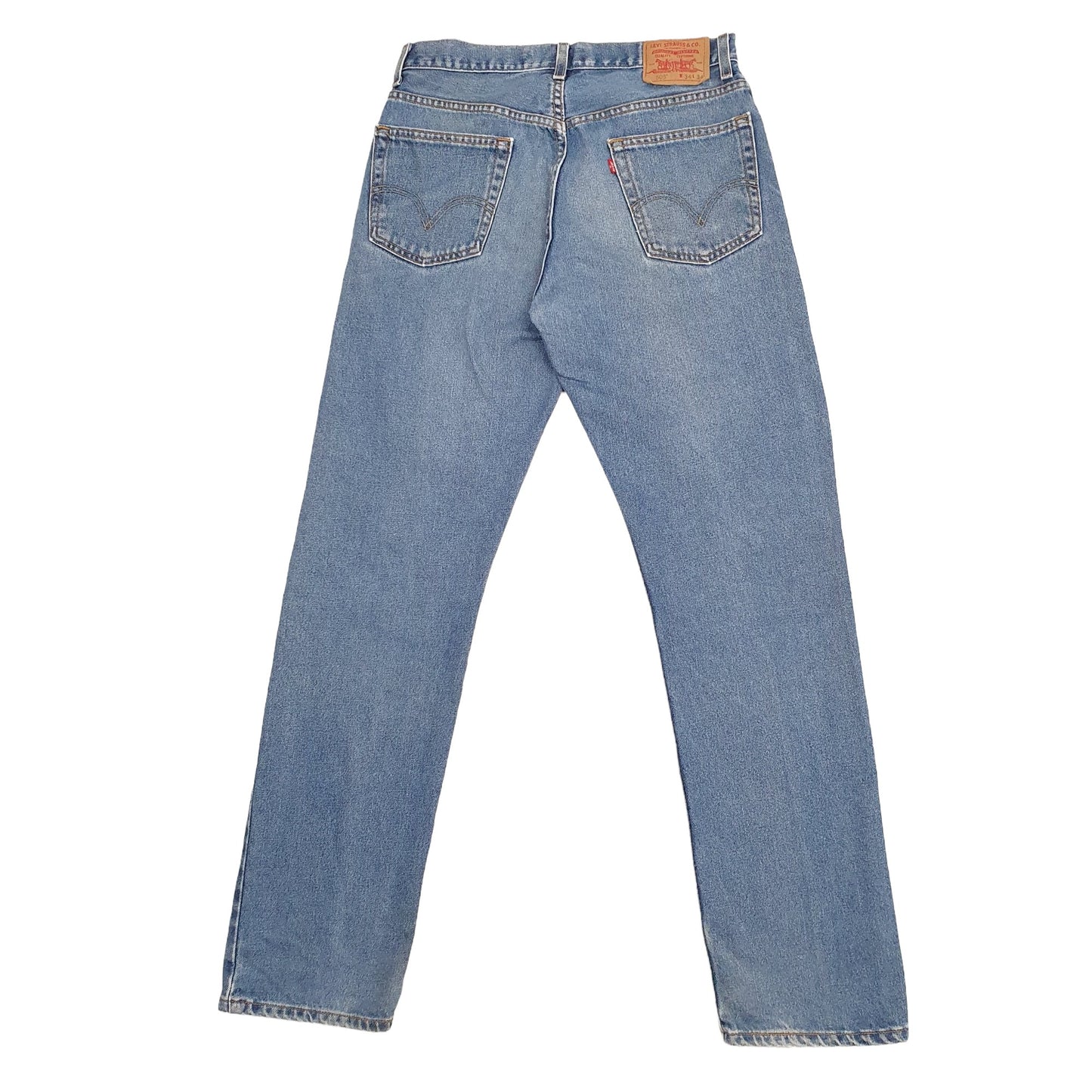 Mens Blue Levis  505 JeansW34 L34