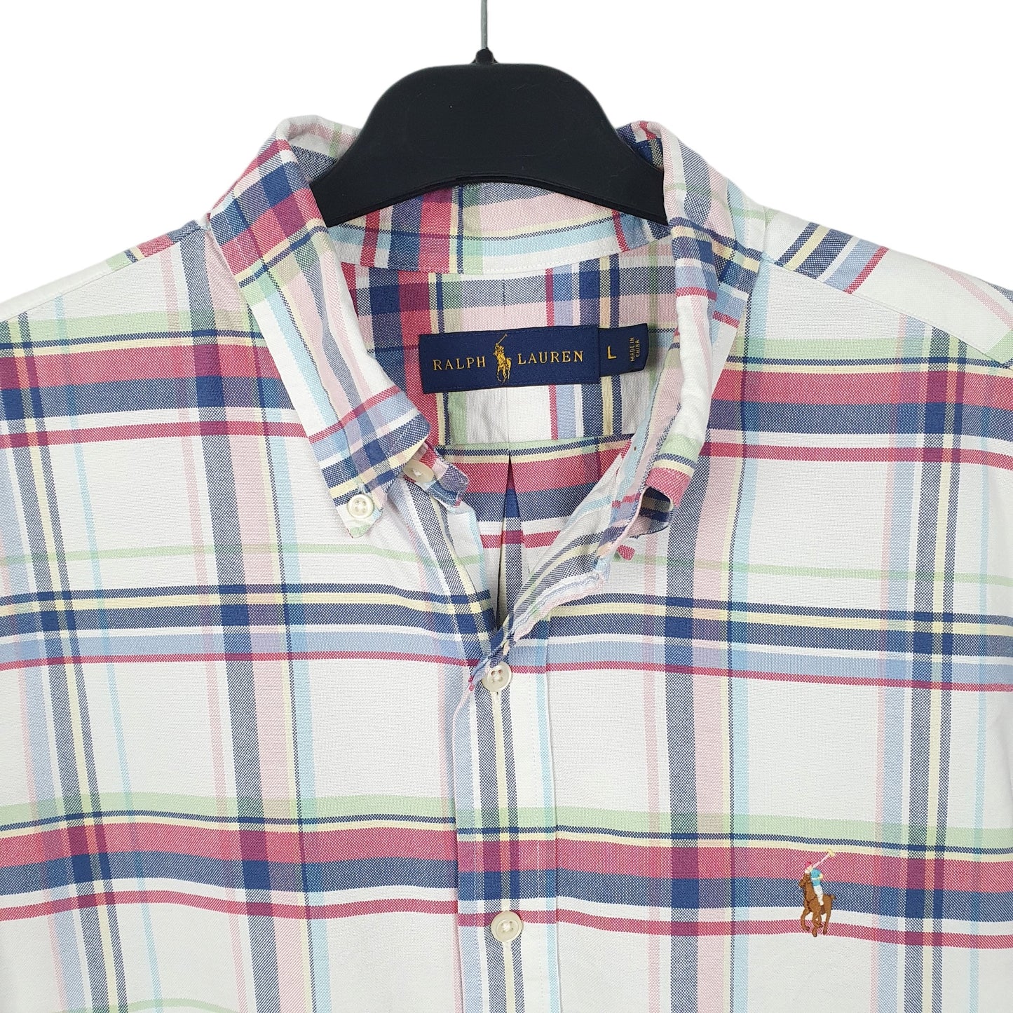 Mens White Ralph Lauren  Short Sleeve Shirt