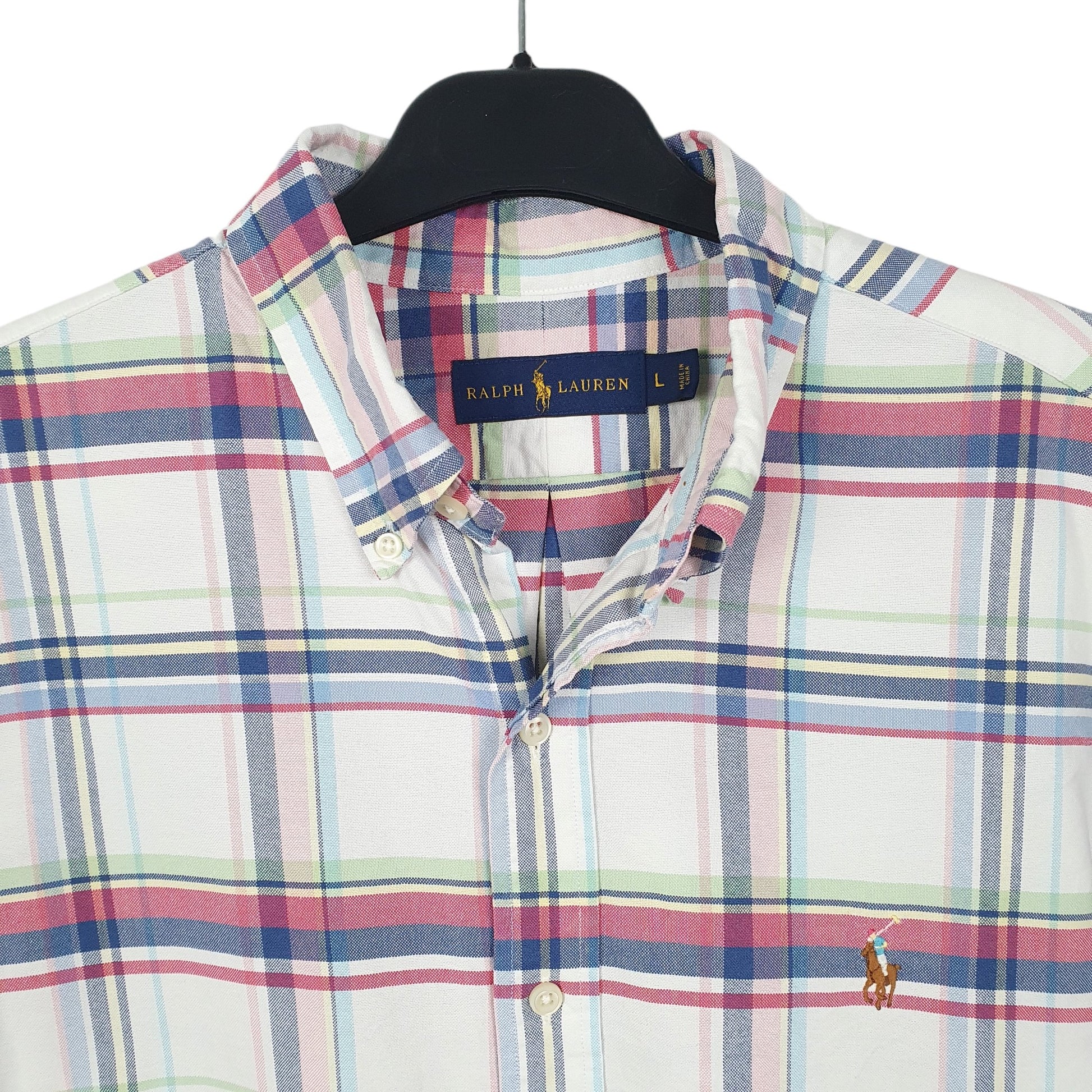 Mens White Ralph Lauren  Short Sleeve Shirt