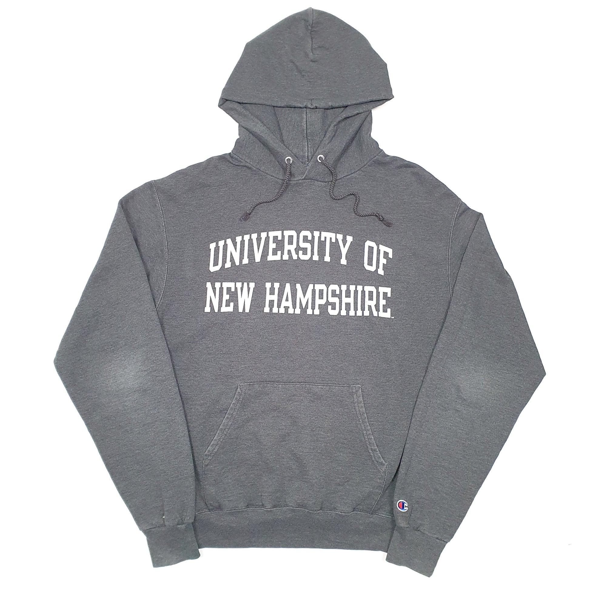 Mens Grey Champion University of New Hampshire Hoodie Jumper