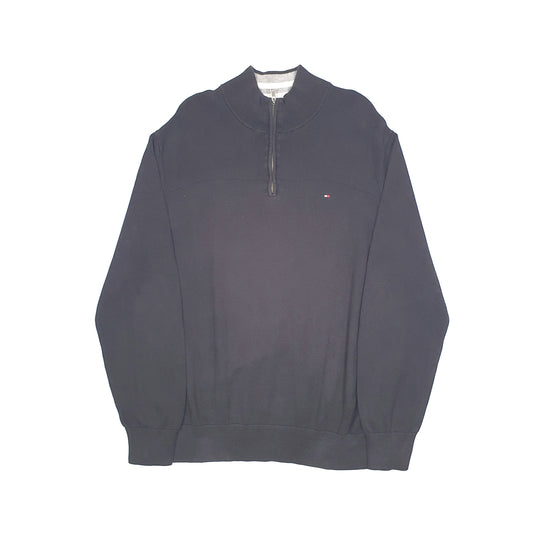 Tommy Hilfiger Quarter Zip XL Black