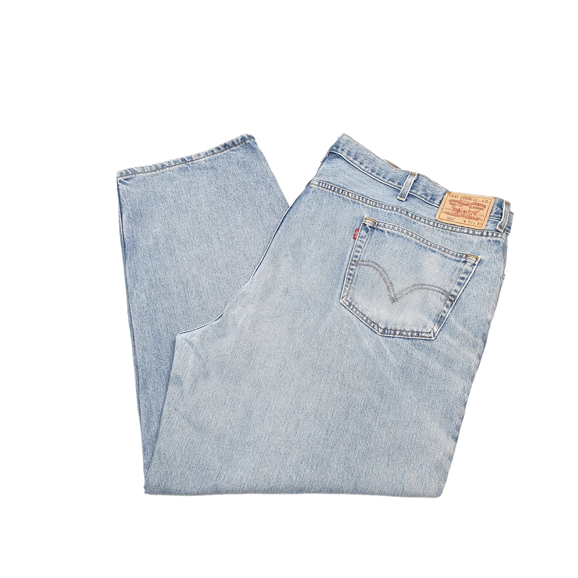 Levis 560 Loose Fit Jeans W52 L30 Blue