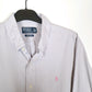 Polo Ralph Lauren Long Sleeve Custom Fit Gingham Shirt Lilac