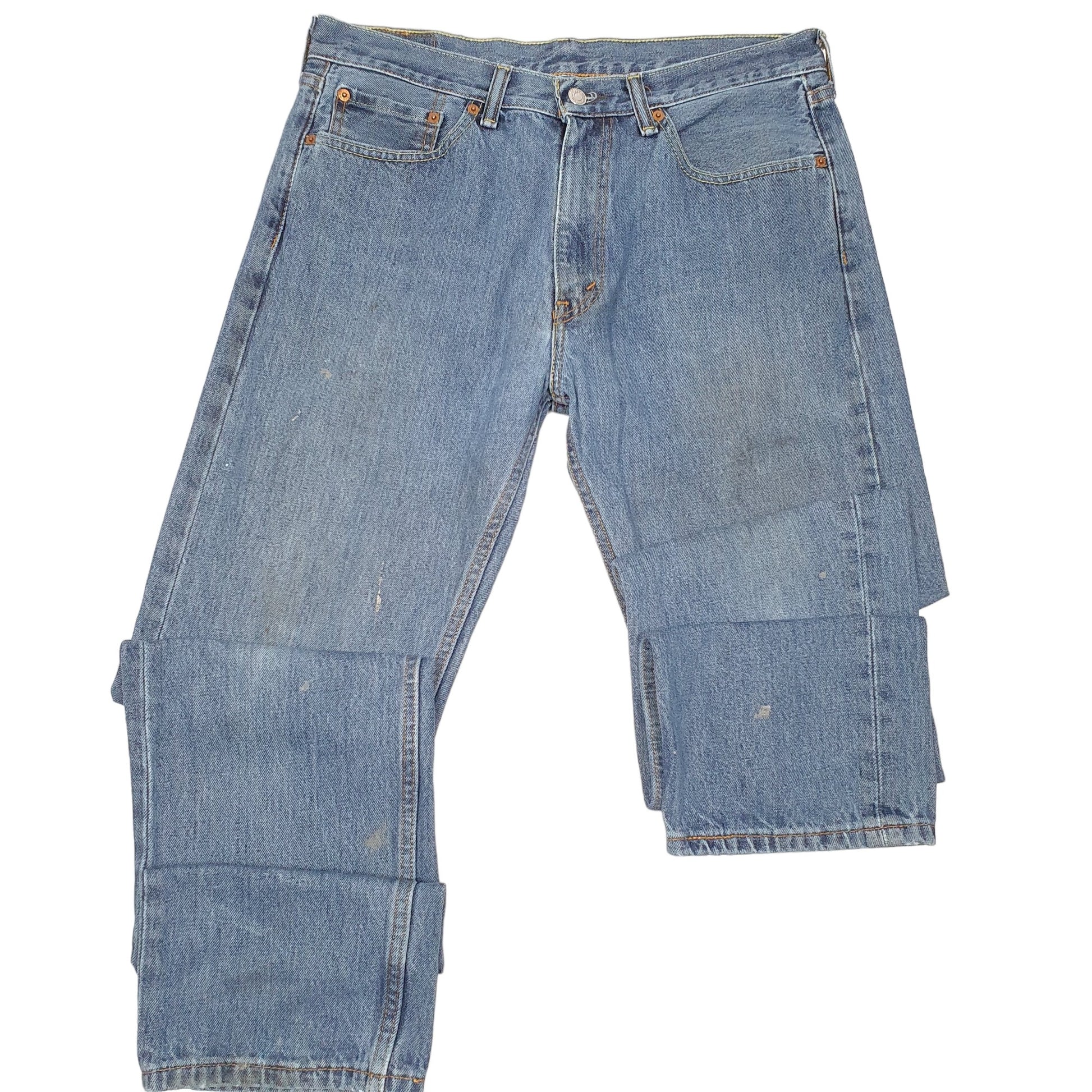 Mens Blue Levis  505 JeansW33 L34
