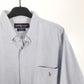 Ralph Lauren Long Sleeve Big Shirt Fit Shirt Blue