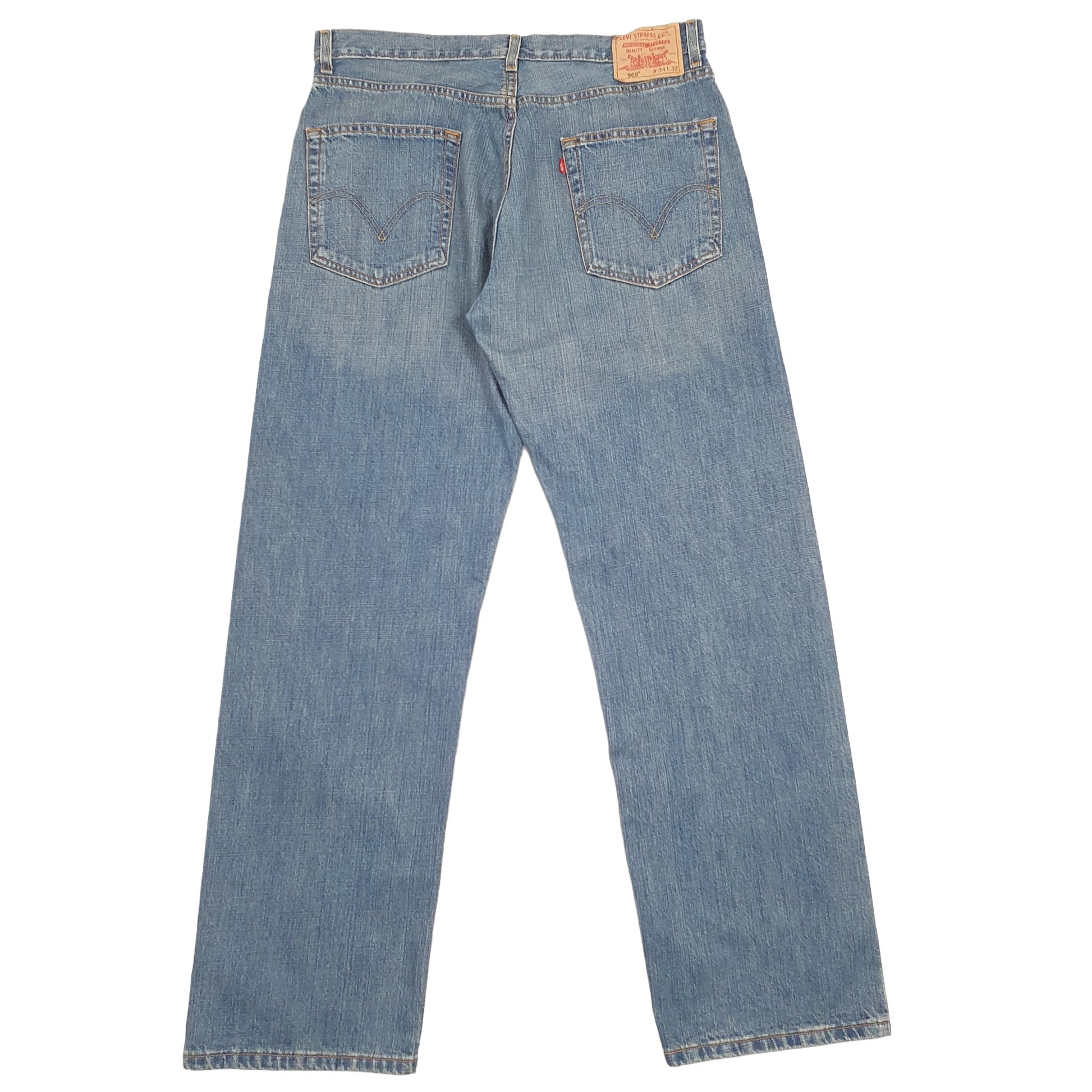 Levis 569 Loose Fit Jeans W34 L33 Blue