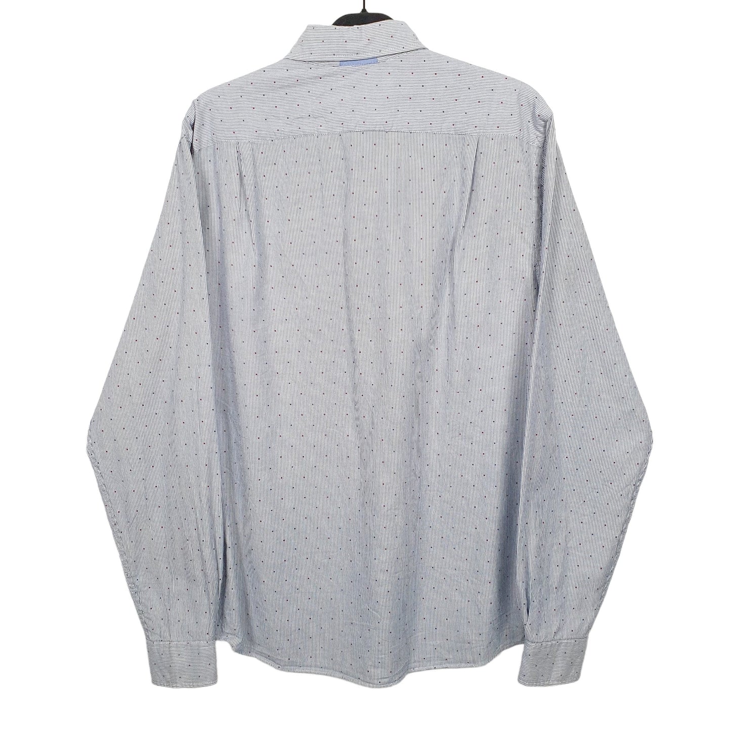 Tommy Hilfiger Long Sleeve Slim Fit Shirt Blue