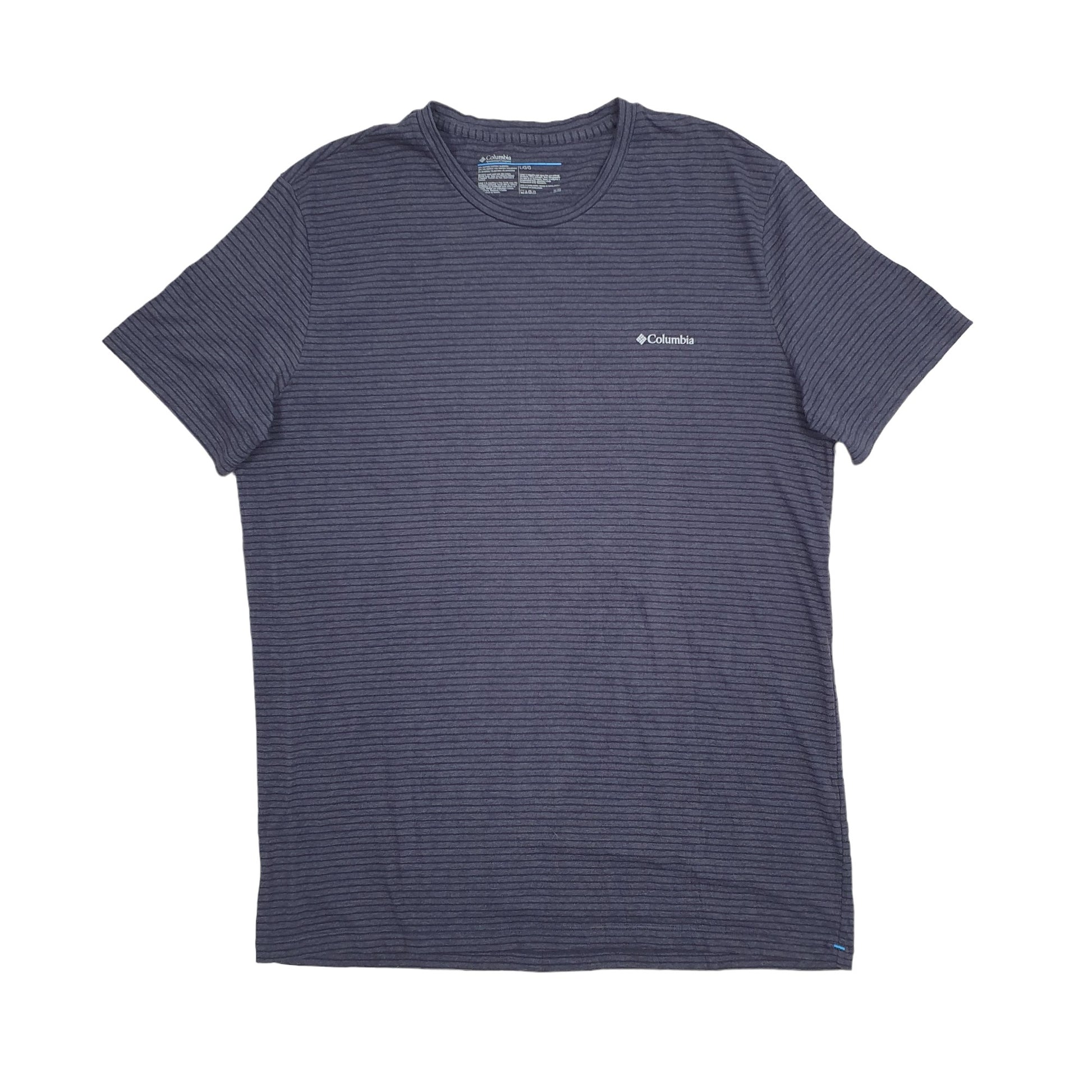 Mens Black Columbia Sportswear  Short Sleeve T Shirt