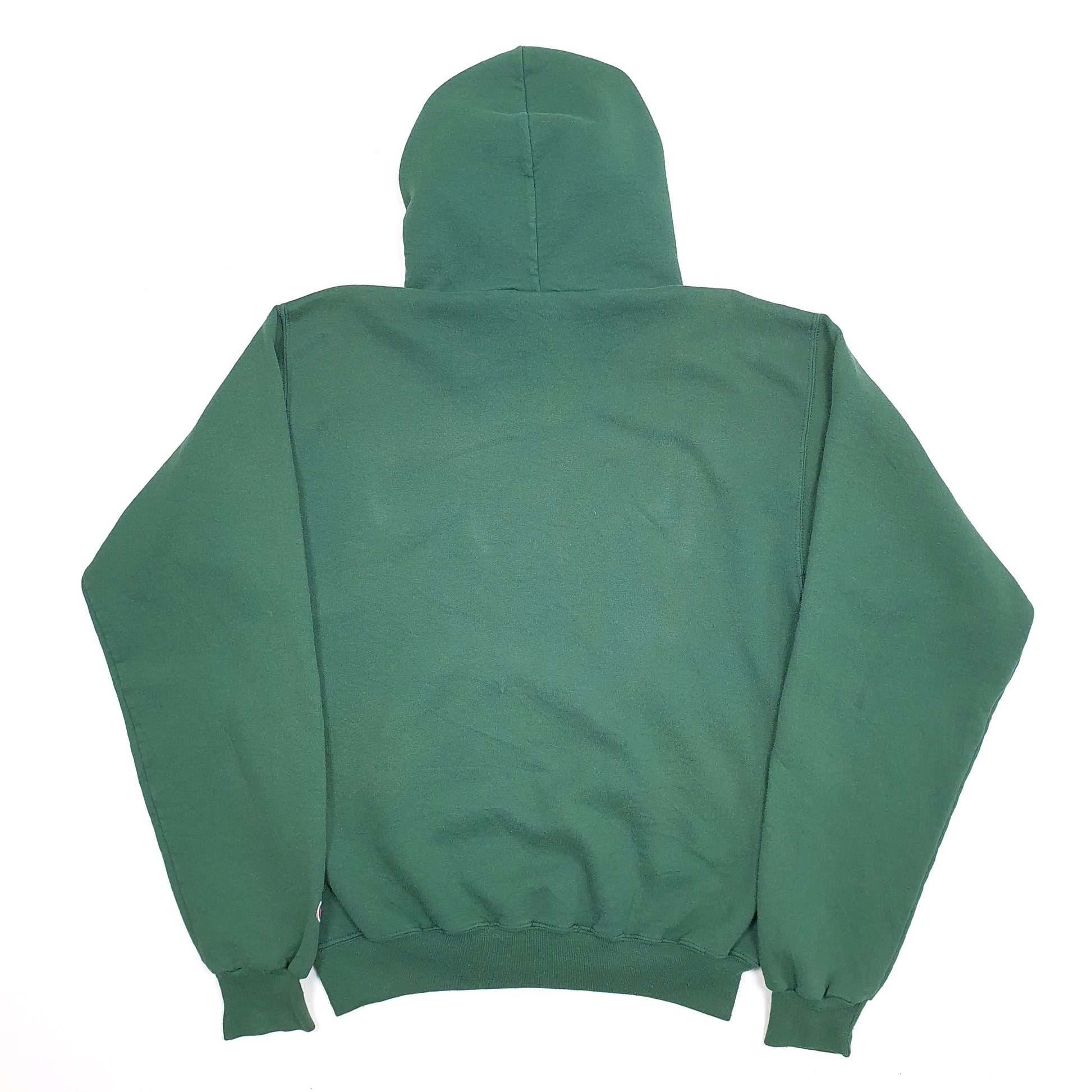 Mens Green Champion Memorial Track USA College Hoodie Jumper