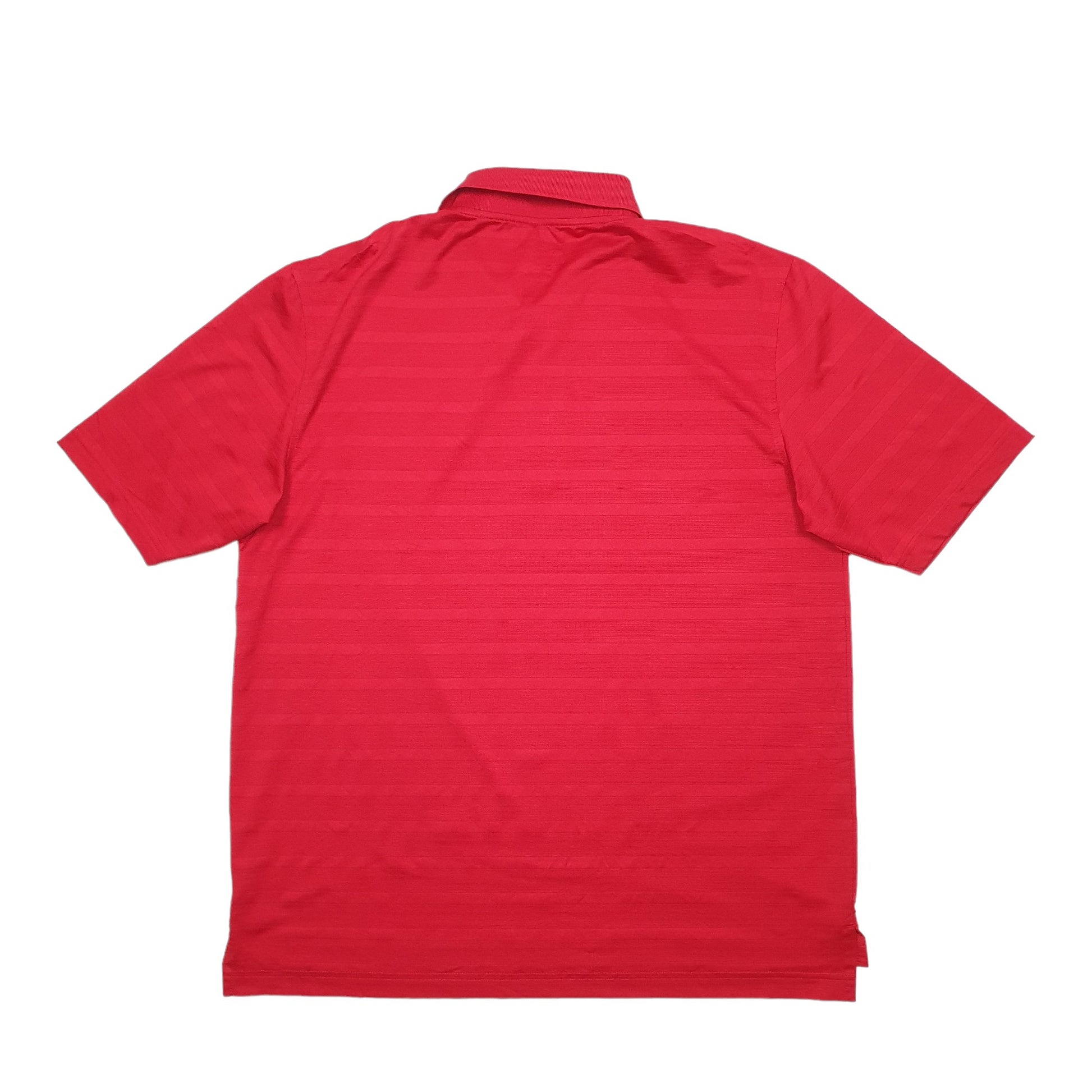 Champion SUU Short Sleeve Polyester Polo Shirt Red