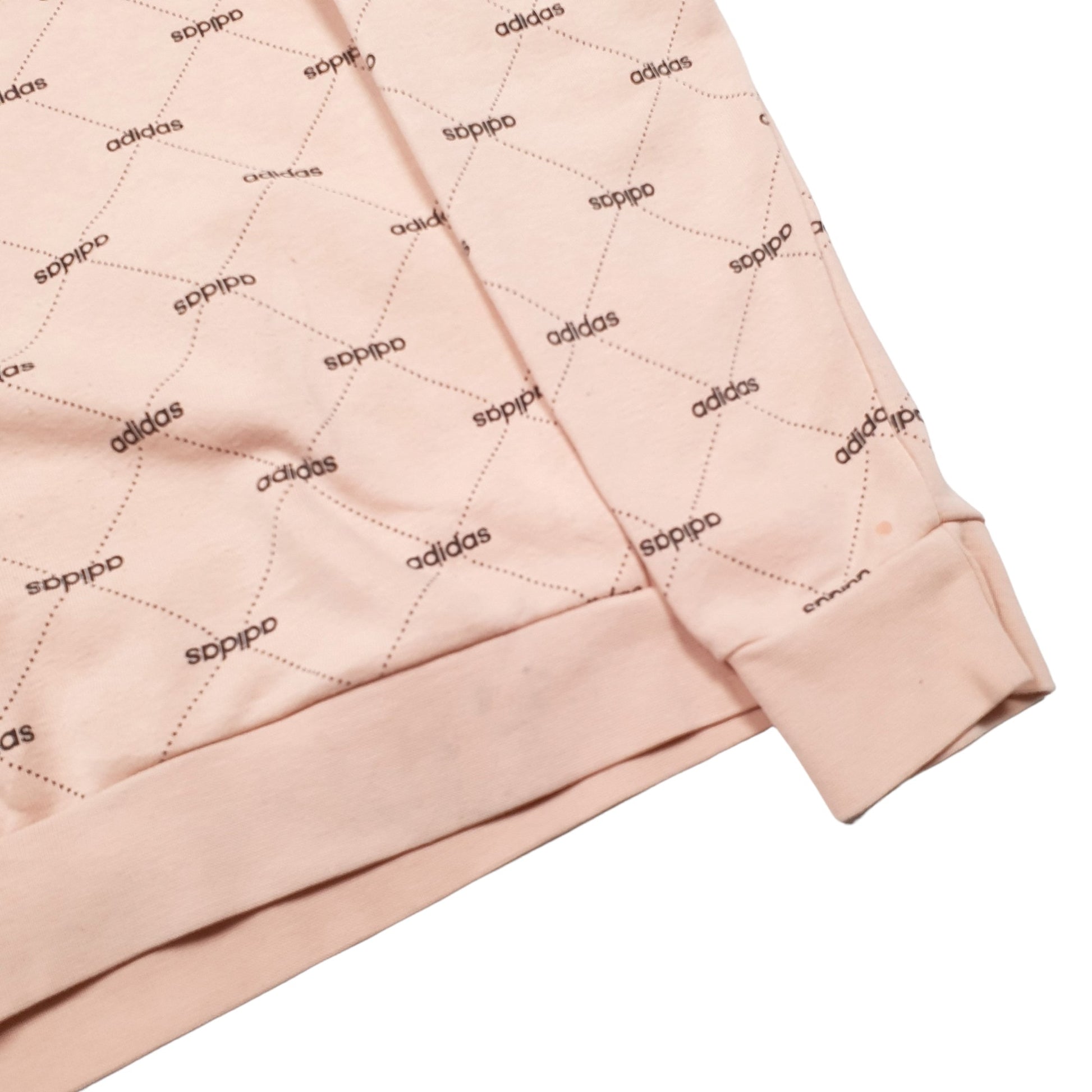 Womens Pink Adidas  Hoodie Jumper