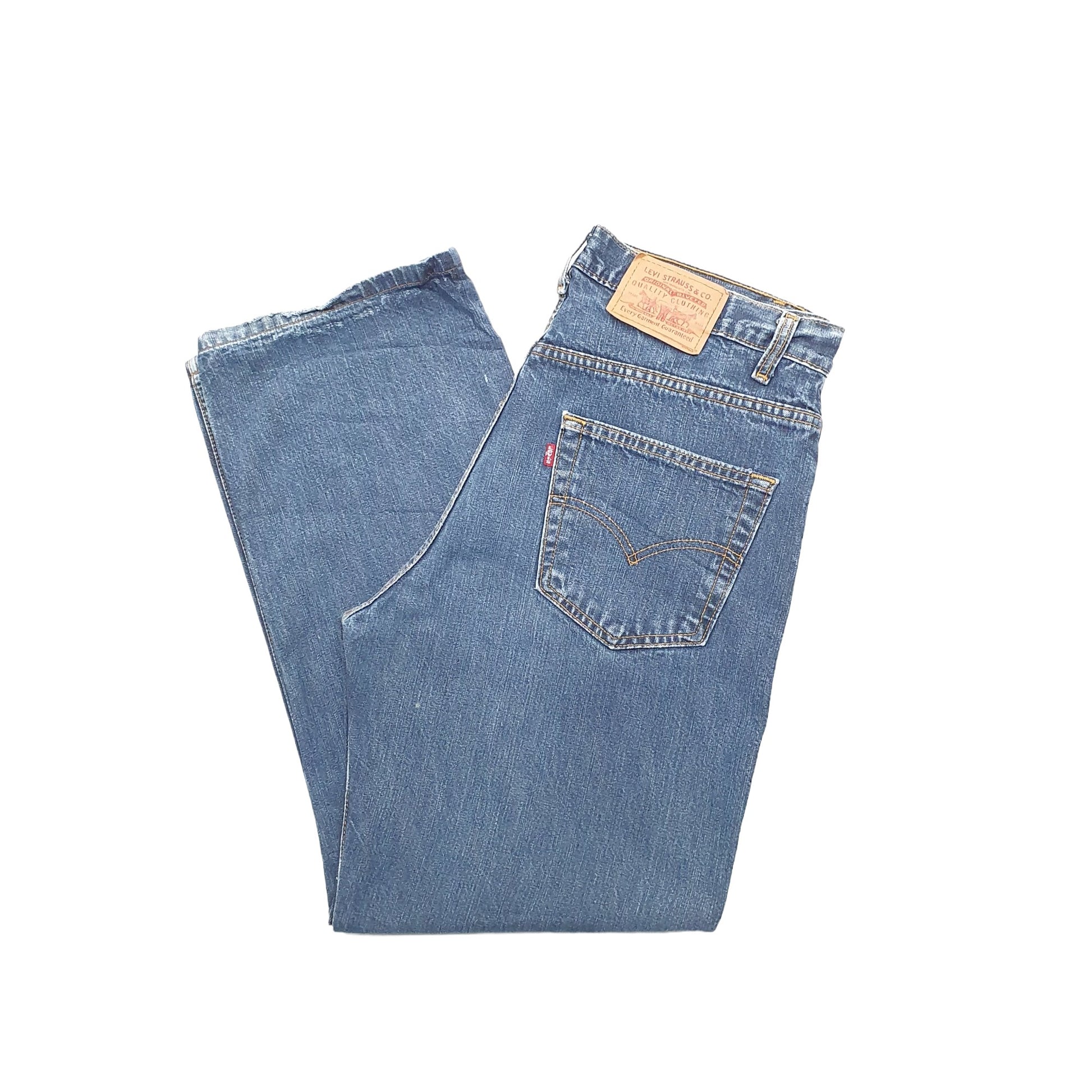 Levis Loose Straight Fit Jeans W34 L30 Blue